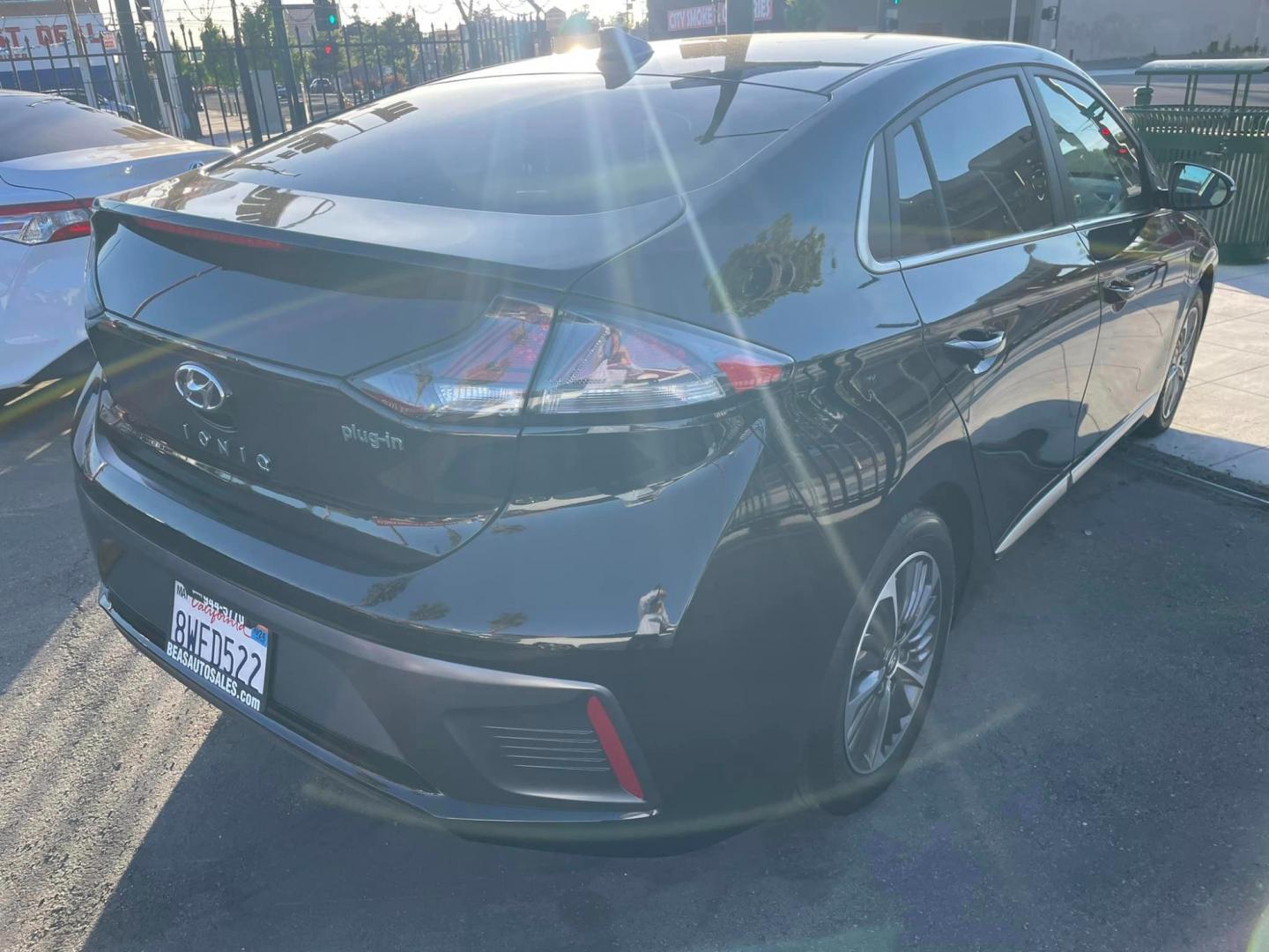 2021 BLACK /GRAY Hyundai Ioniq Plug-In Hybrid (KMHC75LD2MU) , located at 744 E Miner Ave, Stockton, CA, 95202, (209) 944-5770, 37.956863, -121.282082 - PLUS TAXES AND FEES - Photo#8